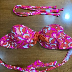VENUS Underwire Bandeau Top MONARCH REDS